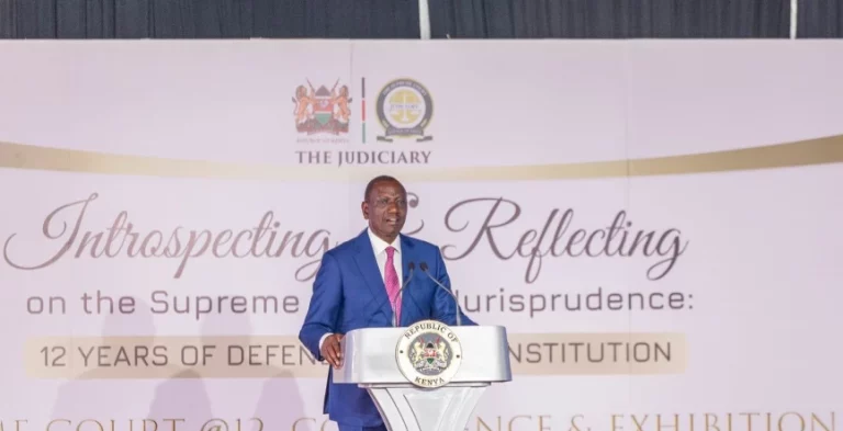 President Ruto Commends the Supreme Court