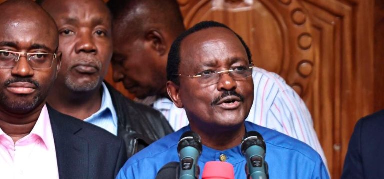 “Don’t let the gov’t vaccinate your cattle” Kalonzo to Kenyans