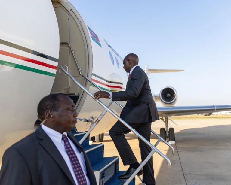 President Ruto in Uganda for Africa Union Summit